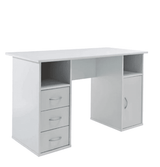 Unicorn Study Table in White Colour