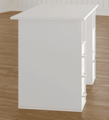 Unicorn Study Table in White Colour