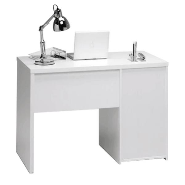 Class Apart Study Table in White Colour - Luxe Maple