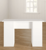 Unicorn Study Table in White Colour