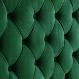 Orzo Luxury Chesterfield Sectional Sofa in Suede