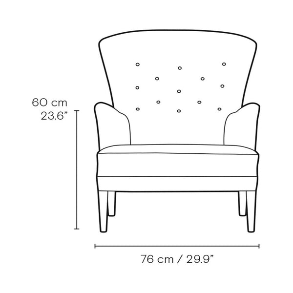 Becky Suede Accent Chair - Luxe Maple