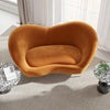 Hana Luxury Modern Velvet Upholstered Curved Sofa