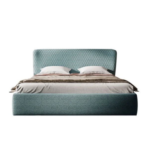 Vivo Luxury Upholstered Bed in Suede
