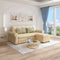 Marine Sectional Storage Sofa Cum Bed - Luxe Maple