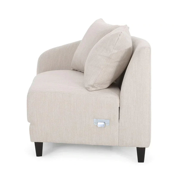 Rolex Round Modern Molfino Sectional Sofa