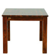 Umrao 4 Seater Dining Table in Honey Teak Color - Luxe Maple