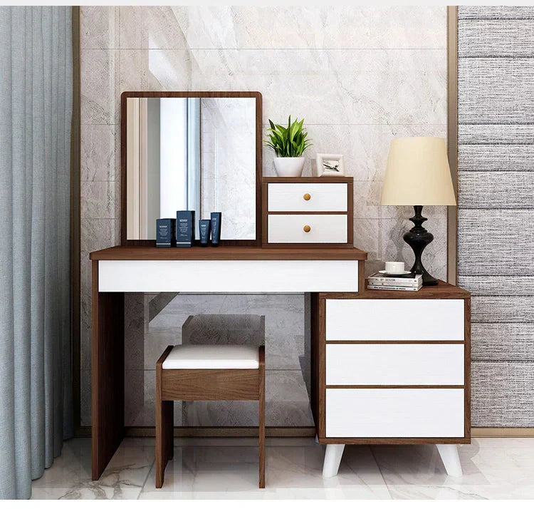Mosco Dressing Table In Plywood Mica Brown