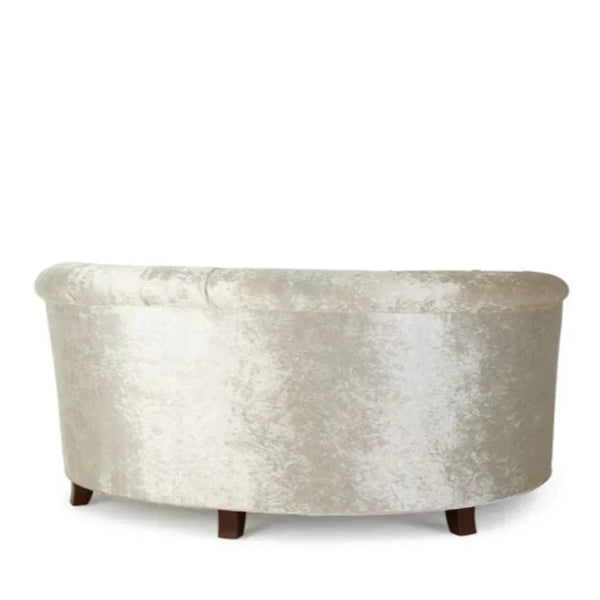 Cosmo Chair Embossing Fleece Upholstered Accent Sofa Chair - Luxe Maple