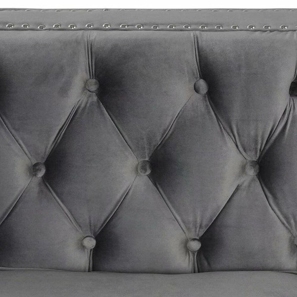 Livup Chesterfield Sofa Set - Luxe Maple