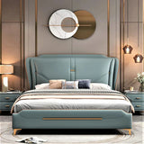 Apollo Luxury Upholstered Bed in Leatherette King Pro