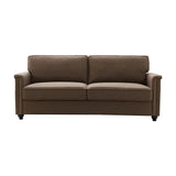 Tox Straight Line Sofa Set in Brown