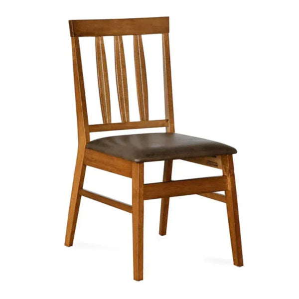 Jackie 4 Seater Dining Table in Honey Teak Color - Luxe Maple