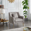 Lexis Luxury Mid-Century Sofa In Suede 1 Seater