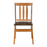 Jackie 4 Seater Dining Table in Honey Teak Color