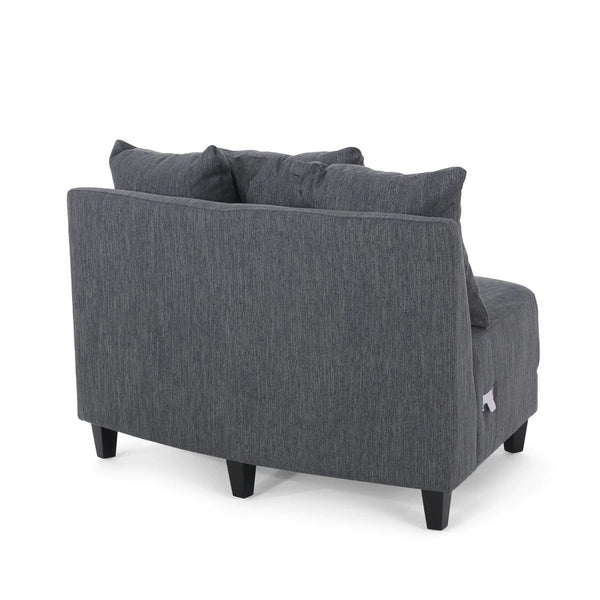 Rolex Round Modern Molfino Sectional Sofa