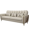 Asian Premium Straight Line Chesterfield Sofa Set in Leatherette