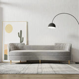 Perfecto Luxury Modern Suede Sofa Set