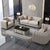 Nextra Premium Modern Sofa Set in Off White Leatherette