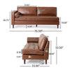 Depy Sectional Sofa Set in PU Leatherette