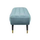 Cross line Lounger in Suede