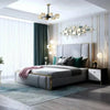Matrix Luxury Upholstered Bed In Leatherette
