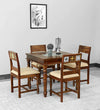 Unicorn 4 Seater Dining Table in Natural Color