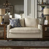 Donald Luxury Straight Line Sofa Set 2 Seater Beige