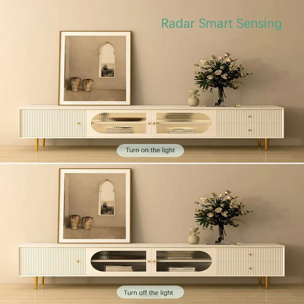 Pacific Luxury TV Unit in White