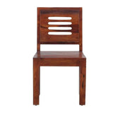 Hazelnut 4 Seater Dining Table in Honey Teak Color