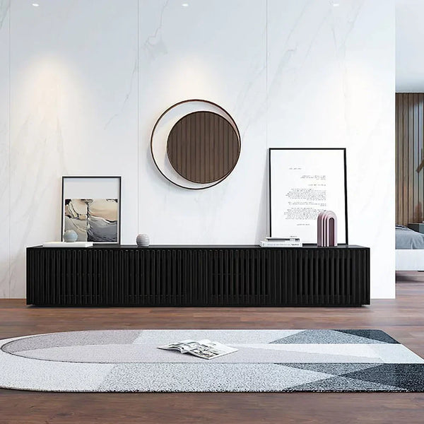 Golf Luxury TV Unit in Black - Luxe Maple