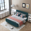 Uniline Pro Luxury Upholstered Bed Without Storage in Suede.
