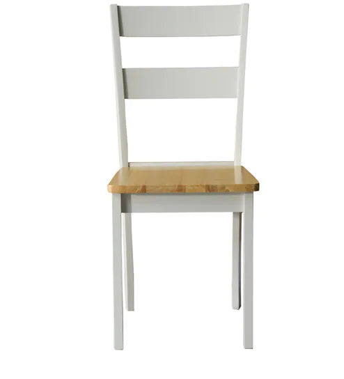 Smarty 6 Seater Dining Table in White Color - Luxe Maple