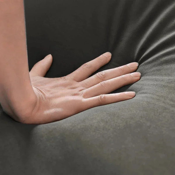 Cosmo Line Chesterfield Sofa Set in Grey - Luxe Maple