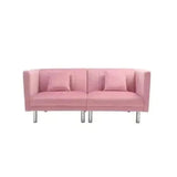 Dolcy Line Sofa Set in Pink