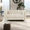 Livup Chesterfield Sofa Set - Luxe Maple