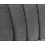 Mexican Round Modern Suede Sectional Sofa