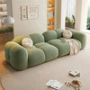 Bumble Bee Premium Sofa Set in Suede Green