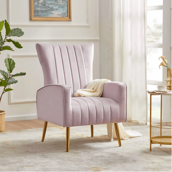 Bells Wing Back Chair - Luxe Maple
