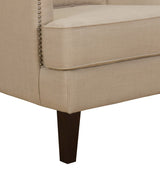 Volvo High Back Wing Chair In Silver Color